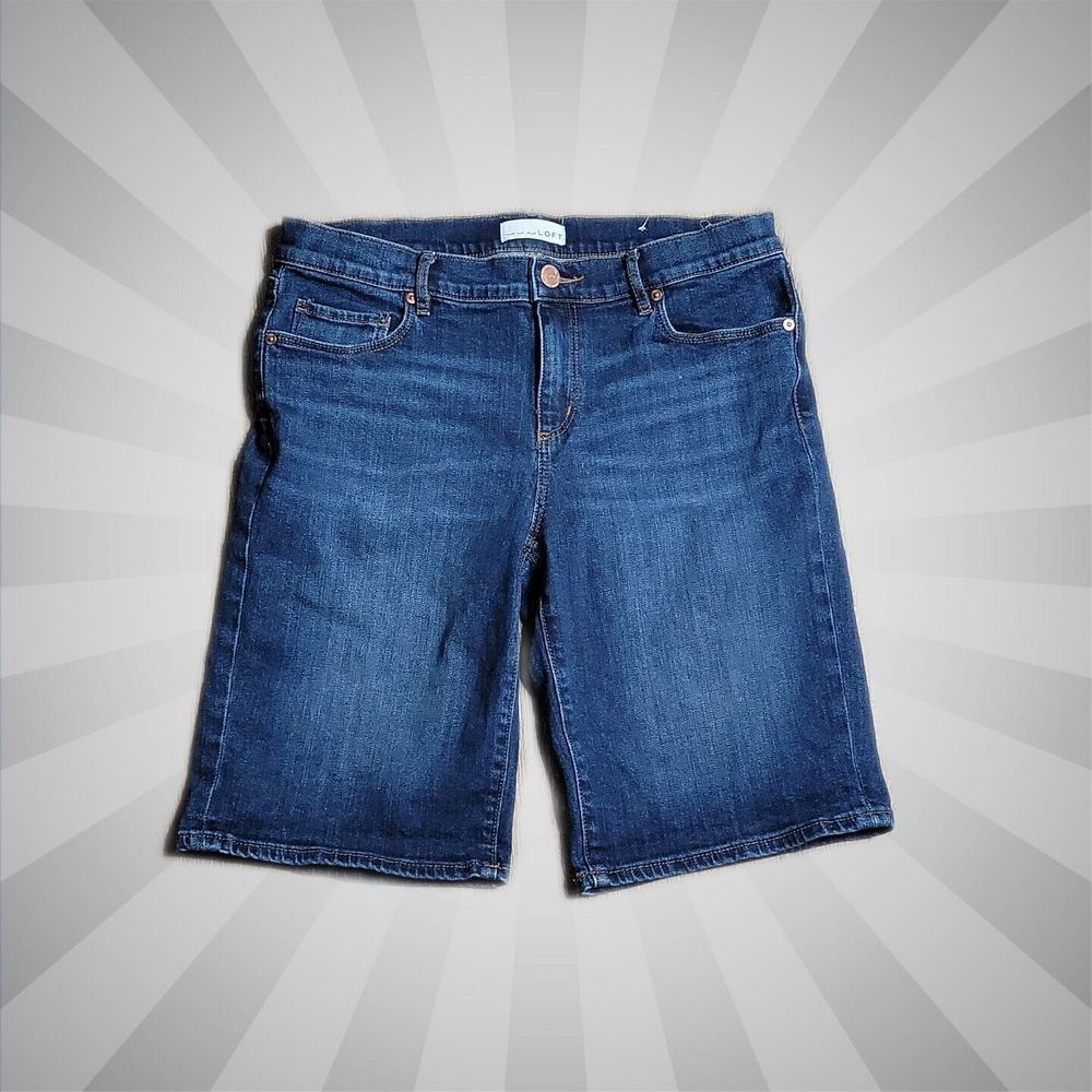 Universal Thread Denim Jean Shorts ~ Sz 00/24R ~ Blue ~ Low Rise ~ 8" Inseam